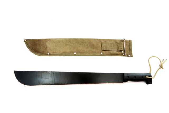 Machete cortacañas Third S2020B hoja de acero inox de 44 cm con mango de  ABS y goma fundida, con funda de nylon. Baratas, Precios y Ofertas