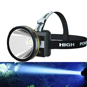 Odear Super Bright Headlamp Rechargeable LED Spotlight Headllight with Battery - Picture 1 of 11
