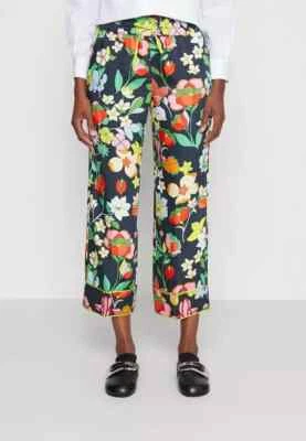 Kate Spade PANTALONES DE SARGA CAMA DE FLORES ESTAMPADO FLORAL BOLSILLOS TALLA XL,B-61 Foto 1 de 4