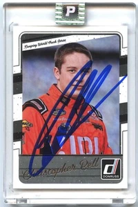 Christopher Bell Signed 2017 Donruss #83 RC (PA Encapsulated) - Picture 1 of 2
