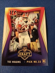 Tarjeta de novato Tee Higgins Panini 2020 draft instantáneo RC #20 Bengals/511 Tennessee - Imagen 1 de 2