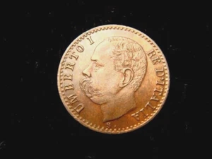 ITALY. UMBERTO 1st. 1 CENTESIMO 1895 R. CHOICE! - Picture 1 of 2