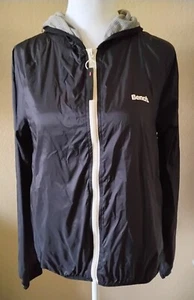 Bench Multi-Purpose City Clothing Lightweight Black Jacket Hooded Size Small - Picture 1 of 8
