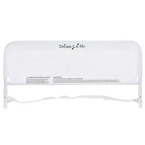 Dream On Me Hide Away Safety Bed Rail for Kids Baby Security Mesh White - Picture 1 of 7