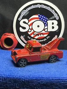 Corgi Juniors Land Rover Tow Truck Red Diecast VG Condition No Hook - Picture 1 of 7