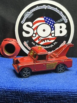Corgi Juniors Land Rover Tow Truck Red Diecast VG Condition No Hook - Image 1 of 4