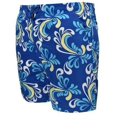 Weekender Men's Summer Charm Hawaiian Print Swim Trunk - Image 1 of 4