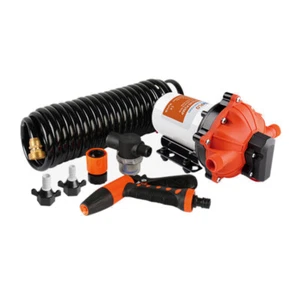 SEAFLO 70PSI Boat Washdown Pump Kit Caravan RV Marine Clear Wash Pump 12V 5GPM - Picture 1 of 9