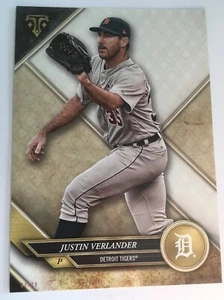 2017 Topps Triple Threads Jumbo 5x7 Justin Verlander Tigers 13 #’d /49 - Picture 1 of 1