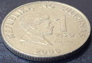 2000 Philippines 1 Piso KM# 269 US SELLER COMBINED SHIPPING REFUND - Picture 1 of 2