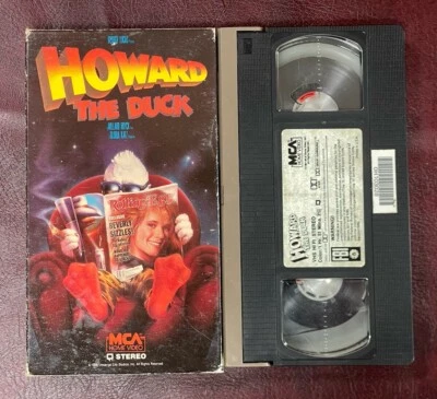 Howard the Duck (VHS, 1993) Lea Thompson, Jeffrey Jones MCA Home Video - Image 1 of 4