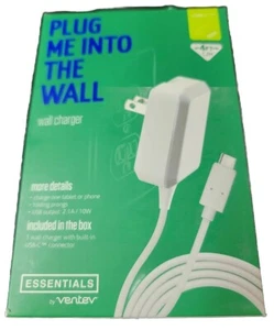 Ventev Essentials Type C Home Charger - Gray for Samsung and iPhone - Picture 1 of 3
