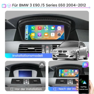 Para BMW E60 E61 E90 E91 CCC CarPlay Android coche USB GPS navegación radio de coche SWC FM - Imagen 1 de 11
