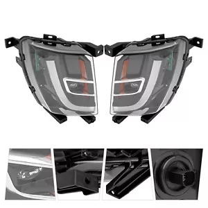 LED Fog Light Lamp Front Right Side For 2016-2020 Tesla Model X Left+Right Side - Bild 1 von 24