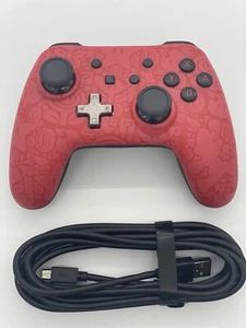 PowerA *CABLEADO* Controlador Nintendo Switch Super Mario Rojo NUEVO SIN CAJA - Imagen 1 de 2