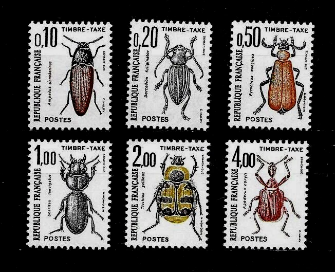 SERIE TAXE N° 103/108 NEUF** - Photo 1/1