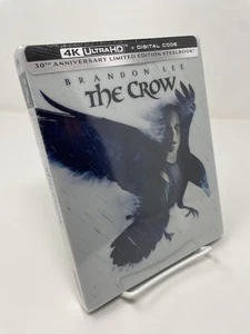 The Crow 30th Anniversary Steelbook, 4K UHD Digital, Sealed NEW OOP - Picture 1 of 4
