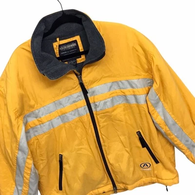 Chaqueta de esquí reflectante de franela Gorpcore de colección años 90’s Y2K Abercrombie & Fitch para hombre M Foto 1 de 4