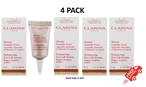 Clarins Enhancing Eye Lift Serum 4 PACK BNIB! Exactly as pictured - Picture 1 of 1