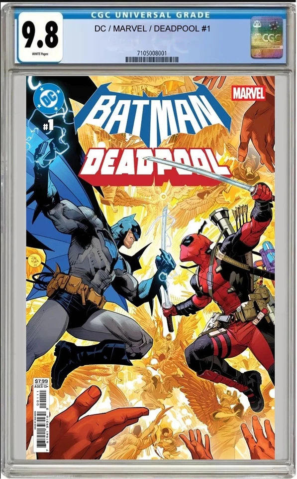 CGC 9.8 Batman/Deadpool #1 Dan Mora Variant PRESALE 11/19 DC Marvel