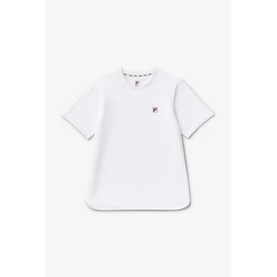 Fila Boys Short Sleeve Performance Top In White Size Small - Image 1 of 3