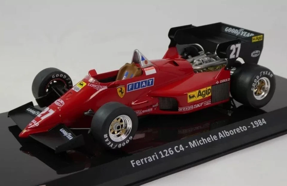 IXO - FERRARI 126 C4 1984 #27 - Michele ALBORETO - 1/24 - MY3ALA0045 - Immagine 1 di 1