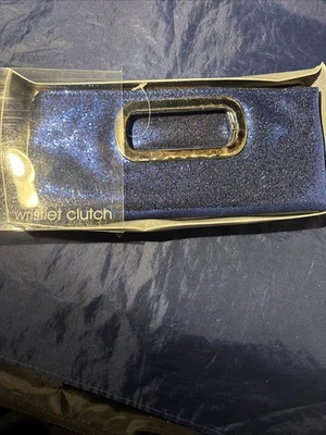 Sparkle & Shine! Bolso de mano vintage Sasha azul brillo Foto 1 de 3