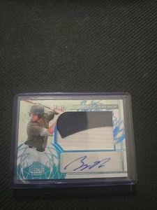 BRYCE RAINER LEAF TRINITY BASEBALL 9/49 PATCH AUTO  - Picture 1 of 3