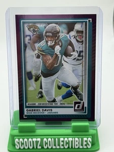 2024 Donruss Pink Gabriel Davis /500 Jaguars #235 - Picture 1 of 2
