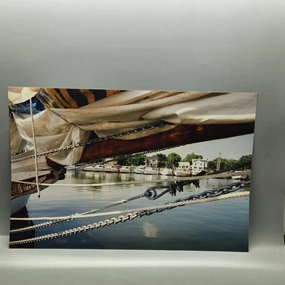 Foto de velero Richard Kibbe Skipjack Ruark Tilghman Island 10x15 impresión firmada Foto 1 de 4