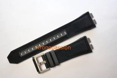 Hublot Black Rubber Strap for King Power Fusion Oceanographic 48mm OEM New ! - Image 1 of 3