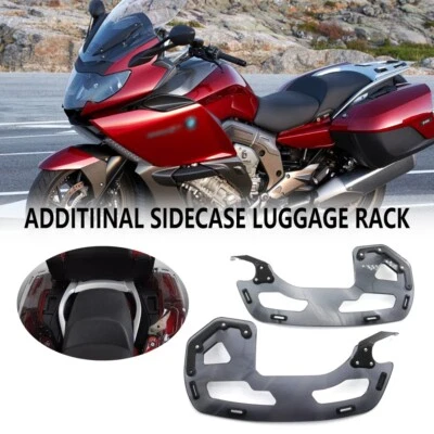 Portaequipajes lateral adicional para moto BMW K1600GT K1600GTL 2011-2023 Foto 1 de 4