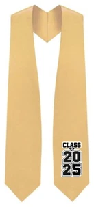 Antigua estola de graduación de oro "clase de 2025" - Imagen 1 de 1