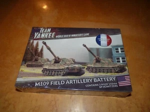 RARE! "TEAM YANKEE : M109 FIELD ARTILLERY BATTERY" neuf, sous plastique - Imagen 1 de 2