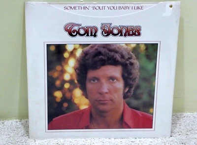 BRAND NEW! TOM JONES 1974 LP *SOMETHIN' 'BOUT YOU BABY I LIKE* (1974, London) Foto 1 de 3