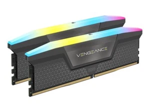 Corsair Vengeance RGB 96 GB DDR5-6800 (2x 48 GB) Dual-Kit, Arbeitsspeicher schwa - Bild 1 von 1