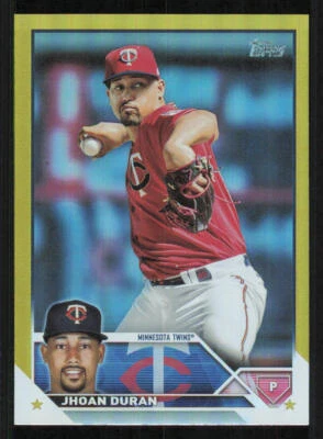 2023 Topps Gold Rainbow Foil #218 Jhoan Duran - Image 1 of 2