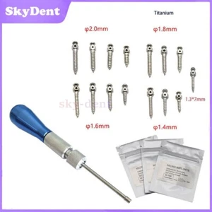 Mini implantes de ortodoncia dental micro tornillo autoperforante + destornillador tamaño 16 - Imagen 1 de 42