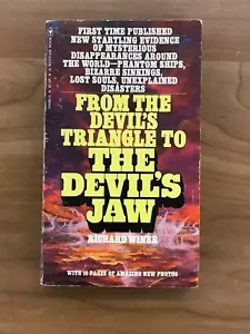 1977 Bantam Books - From the Devil's Triangle to the Devil's Jaw Paperback Book - Picture 1 of 2