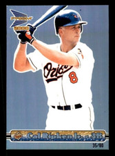2000 Pacific Prism Holographic Blue #20 Cal Ripken Orioles RARE #35/80