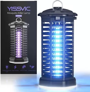 Bug Zapper Outdoor Indoor Waterproof Electric Mosquito Fly Zapper Killer Effecti - Picture 1 of 8