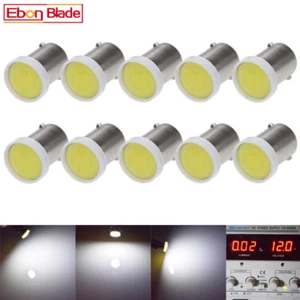 10 X Ba9s 1895 T4W 182 1445 T11 COB LED Car Side Tail Light Bulb 12V DC White - Bild 1 von 7
