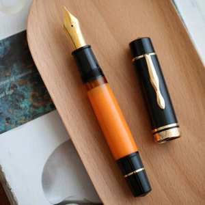 Majohn P139 Piston Fountain Pen #6 , #8 EF/F/M Nib, Brass Piston System Gift Pen - Picture 1 of 13