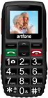 Artfone Big Button Mobile Phone for Elderly, Upgraded GSM Mobile Phone With SOS