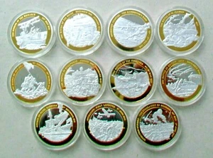 2012 PROOF DEFINING MOMENTS OF WW 11 COLLECTION SEE LISTING 4 DETAILS + C.O.A - Picture 1 of 8