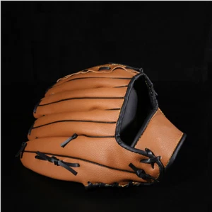 Baseball Glove with Catchers Mitt PU Leather Left Hand 12.5 inch for Adult Youth - Picture 1 of 2