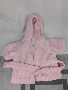 Costruisci un Orso Rosa Accappatoio Cintura Peluche Giocattolo - Foto 1 di 10