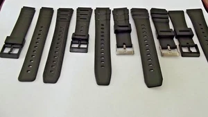cinturini x casio neri amw3200 d.bank w7200 ALT6000 mq240 watch strap band - Foto 1 di 8