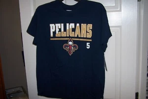 Dejounte Murray NBA New Orleans Pelicans T-Shirt #5 Blue 2XL Size NEW w/ Tags - Picture 1 of 7