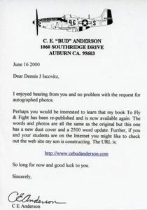 Bud Anderson - TSL von 2000 - Bild 1 von 1